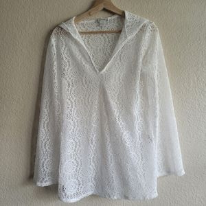 Boston Proper swim cover up size small